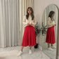 LUXE DIVA Women’s Plus Size Flared Skirt - LUXE DIVALUXE DIVA Women’s Plus Size Flared SkirtSkirtLUXE DIVALUXE DIVAKneeSktrSkrtRed14LUXE DIVA Women’s Plus Size Flared Skirt14Red