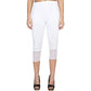 LUXE DIVA Women's Plus Size Lace Trim Capri Leggings Stretch Crop Leggings Summer Tights PantsS - 3XL - LUXE DIVALUXE DIVA Women's Plus Size Lace Trim Capri Leggings Stretch Crop Leggings Summer Tights PantsS - 3XLCapri pantLUXE DIVALUXE DIVA3/4LaceTrimLeggWhiteSMLUXE DIVA Women's Plus Size Lace Trim Capri Leggings Stretch Crop Leggings Summer Tights PantsS - 3XL8 - 10White