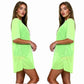 LUXE DIVA Womens Round Neck Sheer Mesh Top Ladies Short Sleeve Tunic Baggy T-Shirt Dress - LUXE DIVALUXE DIVA Womens Round Neck Sheer Mesh Top Ladies Short Sleeve Tunic Baggy T-Shirt DressTunic DressLUXE DIVALUXE DIVASSOvrSizTshirtBlk8-10LUXE DIVA Womens Round Neck Sheer Mesh Top Ladies Short Sleeve Tunic Baggy T-Shirt Dress8 - 10Black