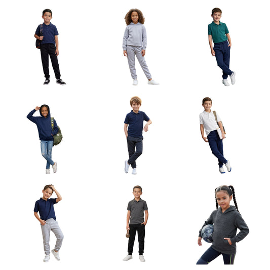 LUXE DIVA Kids Tracksuit Boys Jogging Bottoms Girls Joggers Hoodie