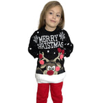 Load image into Gallery viewer, Kids Boys Girls Children Unisex XMAS Christmas Jumpers Knitted Reindeer Rudolph
