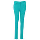 LUXE DIVA Ladies Women & Girls Stretch Denim Look Skinny Jeggings Leggings with Zip and Pockets UK Size 10-22