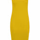 LUXE DIVA Ladies Scoop Neck Bodycon Dress Cap Sleeve Slim Fit Midi Dress Womens Plus Size Plain Stretch Ladies Jersey Midi Dress Sizes 8-26