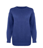 Load image into Gallery viewer, LUXE DIVA  Ladies Long Knitted Tunic Jumper Dress
