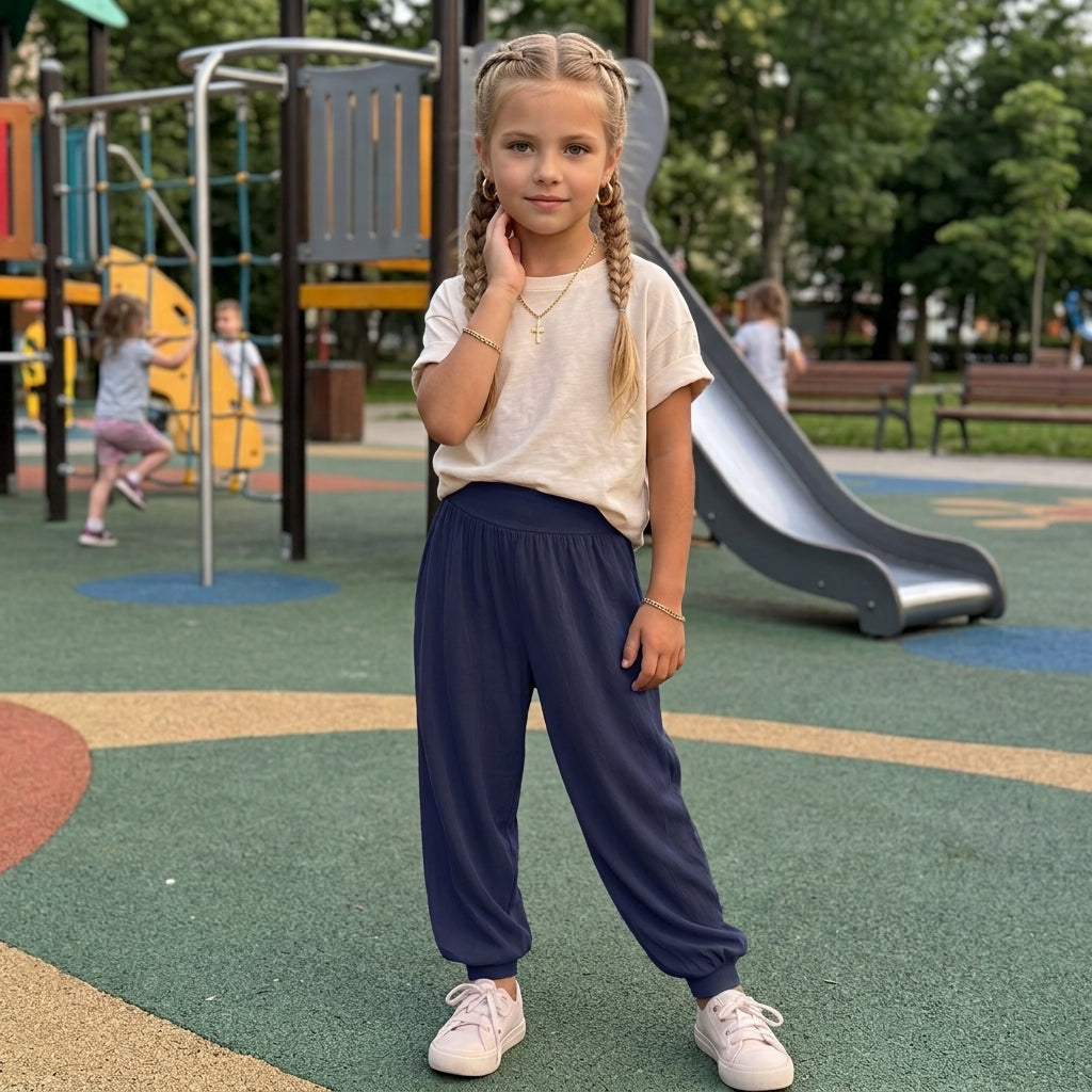 LUXE DIVA Girls Kid Alibaba Harem Baggy Leggings