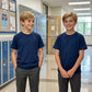 LUXE DIVA Kids Plain T-Shirts Boys & Girls School PE Tops Ages 2–15 Years Pack of 1, 2 or 3