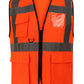 LUXE DIVA Hi Vis Safety Workwear Collection: Polo Shirts, Sleeveless Vests, Fleece Sweatshirts, Reversible Gilets, and Waistcoats (S-XXL)