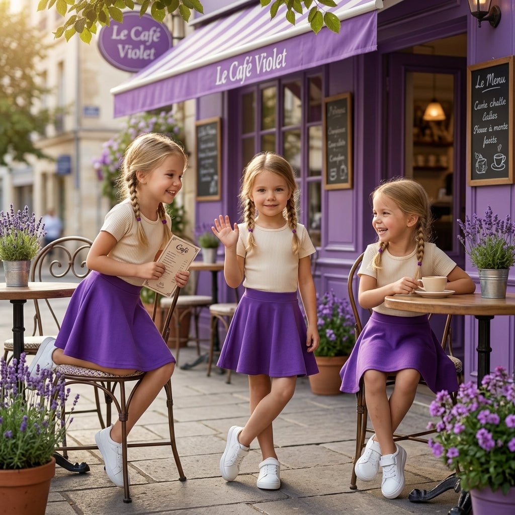 pack of 3 Girls Skater Skirt - LUXE DIVApack of 3 Girls Skater Skirtpack of 3 Girls Skater SkirtLUXE DIVALUXE DIVApx3KidSkaterSkirtPurple5-6pack of 3 Girls Skater Skirt5-6 Yearspack of 3 Purple