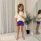 LUXE DIVA Girls Microfiber Dance Shorts Stretchy Kids Dancewear Activewear Shorts