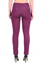 Load image into Gallery viewer, LUXE DIVA Ladies Women &amp; Girls Stretch Denim Look Skinny Jeggings Leggings with Zip and Pockets UK Size 10-22
