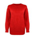 Load image into Gallery viewer, LUXE DIVA  Ladies Long Knitted Tunic Jumper Dress
