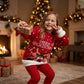 LUXE DIVA Kids Unisex Knitted Christmas Round Neck Jumper: Rudolph
