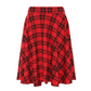 LUXE DIVA Women’s Plus Size Flared Skirt