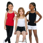 LUXE DIVA Pack of 3 Spaghetti Strap Tank Tops for Girls