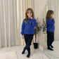 LUXE DIVA Kids Unisex Sweatshirt Long Sleeve Pullover Jumper Casual School Top