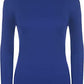 LUXE DIVA Women Ladies Ribbed Stretch Polo Turtle Neck Rib Top Jumper UK Size S/M-XXXL