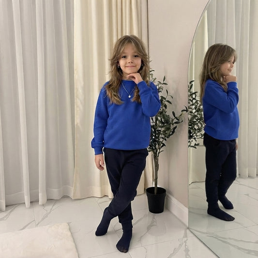 LUXE DIVA Kids Sweatshirt Unisex Long Sleeve Pullover