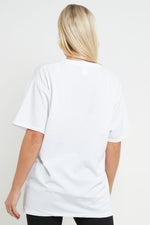 Load image into Gallery viewer, Womens T Shirt Ladies Oversized Baggy Fit Short Sleeve Slogan T-shirt Tee Tops

