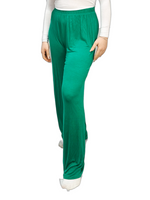 Load image into Gallery viewer, Womens Ladies Plus Size Plain Palazzo Wide Leg Flared Trousers Pants UK 8 TO 26
