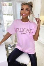 Load image into Gallery viewer, New Oversized Short Sleeve Ladies T- Shirt Top UK

