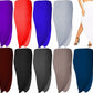 LUXE DIVA Women's Ruched Side Slit Stretch Maxi Skirt