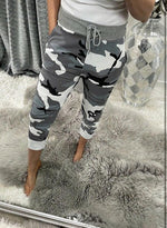 Load image into Gallery viewer, Women Joggers Italian Floral Print Trousers Casual Jogging Bottoms Ladies Pants
