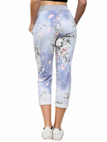 Load image into Gallery viewer, Women Joggers Italian Floral Print Trousers Casual Jogging Bottoms Ladies Pants

