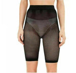 Load image into Gallery viewer, Womens Fish Net Shorts Ladies Mesh Cycling Shorts Stocking Black
