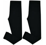 Load image into Gallery viewer, LUXE DIVA Girls Leggings Black 1 &amp;2 Pack Cotton Kids Childrens School Full Length Ages 5-13
