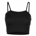 Load image into Gallery viewer, LUXEDIVA Womens Ladies Sleeveless Strappy Bandeau Plain Camisole Boobtube Bralet Crop Top

