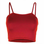 Load image into Gallery viewer, LUXEDIVA Womens Ladies Sleeveless Strappy Bandeau Plain Camisole Boobtube Bralet Crop Top
