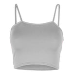 Load image into Gallery viewer, LUXEDIVA Womens Ladies Sleeveless Strappy Bandeau Plain Camisole Boobtube Bralet Crop Top
