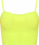 Load image into Gallery viewer, LUXEDIVA Womens Ladies Sleeveless Strappy Bandeau Plain Camisole Boobtube Bralet Crop Top
