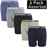 Load image into Gallery viewer, LUXEDIVA Classic Sports Mens Boxes Shorts Underwear trunks Button Fly Cotton S-2XL
