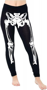 Load image into Gallery viewer, LUXE DIVA Adult Women&#39;s Skeleton Costume, Jumpers,Leggings,Skull Bone Dresses,Crop Top,Jumpsuit&amp;Bodysuit
