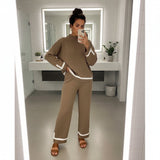 Knitted Co Ord Set Women, Long