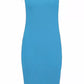 LUXE DIVA Ladies Scoop Neck Bodycon Dress Cap Sleeve Slim Fit Midi Dress Womens Plus Size Plain Stretch Ladies Jersey Midi Dress Sizes 8-26