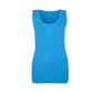 Women’s Plain Summer Stretchy Ribbed Vest Ladies Casual Sleeveless Cotton Camisole T-Shirt Style Muscle Gym Sports Rib Cami Long Vest Tank Tee Top