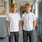 LUXE DIVA Kids Plain T-Shirts Boys & Girls School PE Tops Ages 2–15 Years Pack of 1, 2 or 3