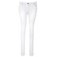 LUXE DIVA Ladies Women & Girls Stretch Denim Look Skinny Jeggings Leggings with Zip and Pockets UK Size 10-22