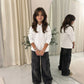 LUXE DIVA Kids Unisex Plain Pullover Fleece Hoodie Boys Girls