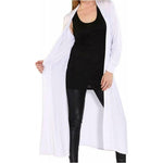 Load image into Gallery viewer, LUXE DIVA Women’s Plus Size Maxi Long Cardigan UK | Floaty Full Sleeve Open Front Coatigan | Lightweight Collared Duster Jacket | Ladies Longline Cover Up Sizes 8-26
