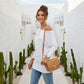 LUXE DIVA Off Shoulder Batwing Top