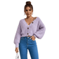 Womens Balloon Sleeve Chunky Knitted 3 Button Crop Cardigan V Neck Stretchy Fisher Knit Sweater Winter Warm Fancy Party Wear Top UK 8 - 14 Size - LUXE DIVAWomens Balloon Sleeve Chunky Knitted 3 Button Crop Cardigan V Neck Stretchy Fisher Knit Sweater Winter Warm Fancy Party Wear Top UK 8 - 14 SizeLUXE DIVALUXE DIVABlnSlv3ButCrpCardiSBlue1SWomens Balloon Sleeve Chunky Knitted 3 Button Crop Cardigan V Neck Stretchy Fisher Knit Sweater Winter Warm Fancy Party Wear Top UK 8 - 14 SizeOne sizeSky Blue