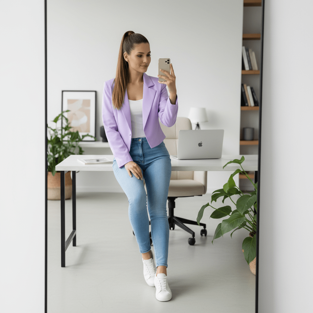 Women's Cropped Blazer, Open Front, Long Sleeve, Slim Fit, Casual Suit Jacket - LUXE DIVAWomen's Cropped Blazer, Open Front, Long Sleeve, Slim Fit, Casual Suit JacketOtherLuxestyleeLUXE DIVALongSlvCropBlazrCream1SWomen's Cropped Blazer, Open Front, Long Sleeve, Slim Fit, Casual Suit JacketCReamOne Size