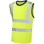 Load image into Gallery viewer, LUXE DIVA Hi Vis Hi Visibility Work wear event security Sleeveless Vest
