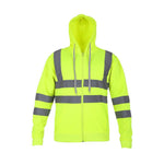 Load image into Gallery viewer, LUXE DIVA  Roll over image to zoom in       Hi Vis Sweatshirts for Men Class 3 High Visibility Reflective Hoodie for Men, Reflective Hoodies
