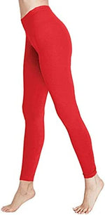 Load image into Gallery viewer, New Deluxe Quality Ladies Cotton Leggings Full Length in 8-24
