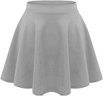 Load image into Gallery viewer, LUXE DIVA Girls Skater Skirt Flared High Waisted Flippy Stretch Mini Tutu Fancy School Skirts 5-14 Years
