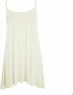 Load image into Gallery viewer, Plus Size Womens Printed Strappy Sleeveless Ladies Mini Dress Vest Top
